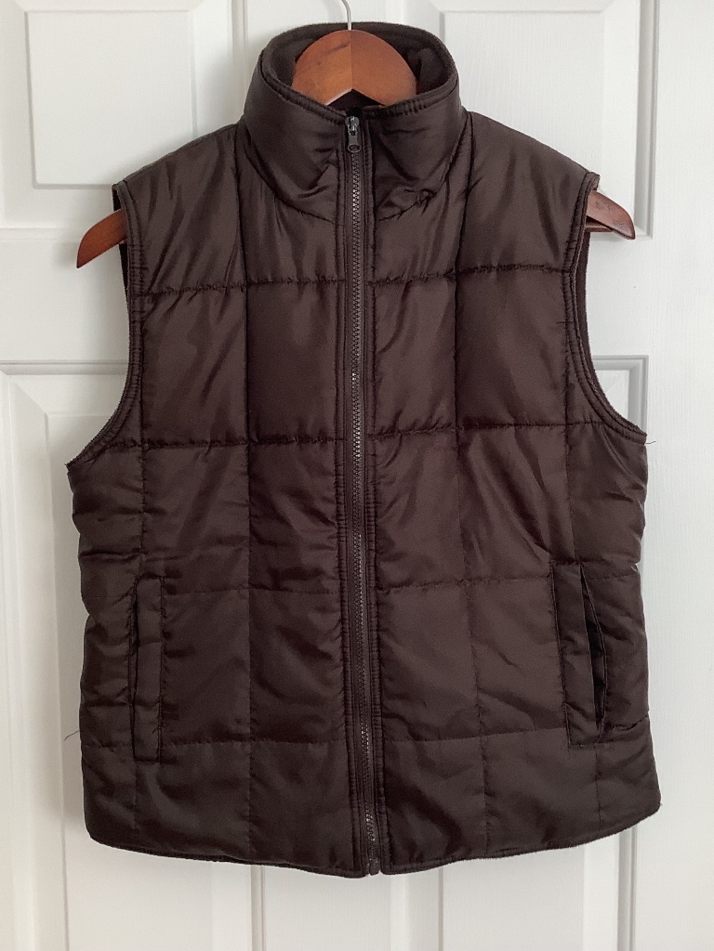 Atmosphere Brown Puffer Vest